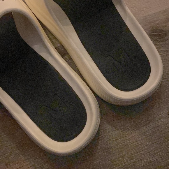 NWT [Municipal] Podium M.Float Slides Sandals White/Black Men’s Sz 11 w Dustbag! - Picture 8 of 15